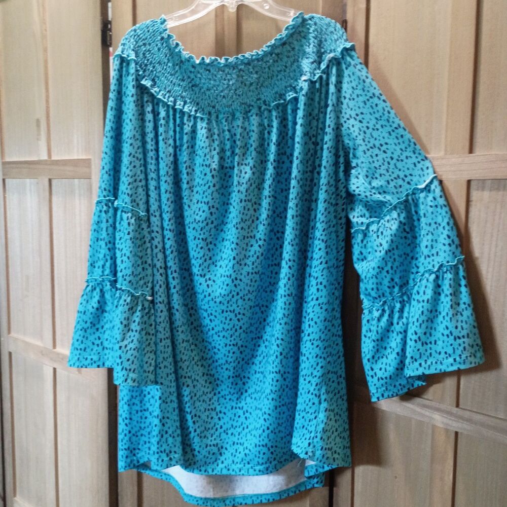 Southern stitch 3x off the shoulder top